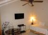 Living Room; Day Bed and Flat Screen TV